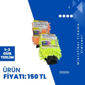 Mikrofiber Yıkama Eldiveni