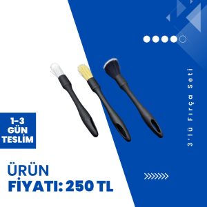 3'lü Fırça Seti