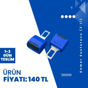 Kemer Susturucu (Mavi)