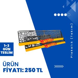 Hot Wheels Plakalık (Takım)