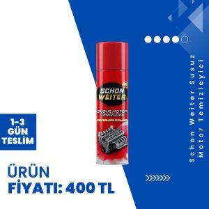 Schon Weiter Susuz Motor Temizleyici