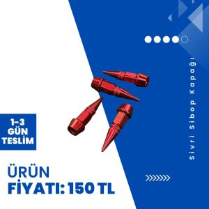 Sivri Sibop Kapağı (Kırmızı)