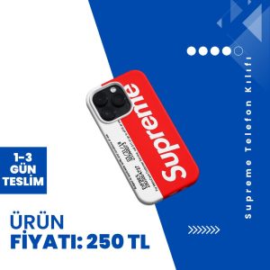 Supreme Telefon Kılıfı