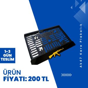 Ak47 Kare Plakalık
